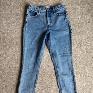 Abercrombie & Fitch Light Blue High Rise Jeans CURVE LOVE